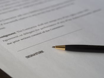 an unsigned contract