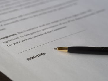 an unsigned contract